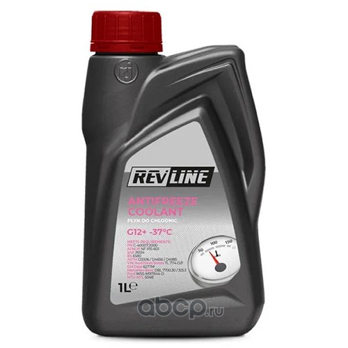 Антифриз REVLINE G12+ -37 1 L